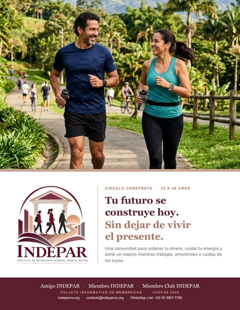 Portada del folleto: de 35 a 49 años